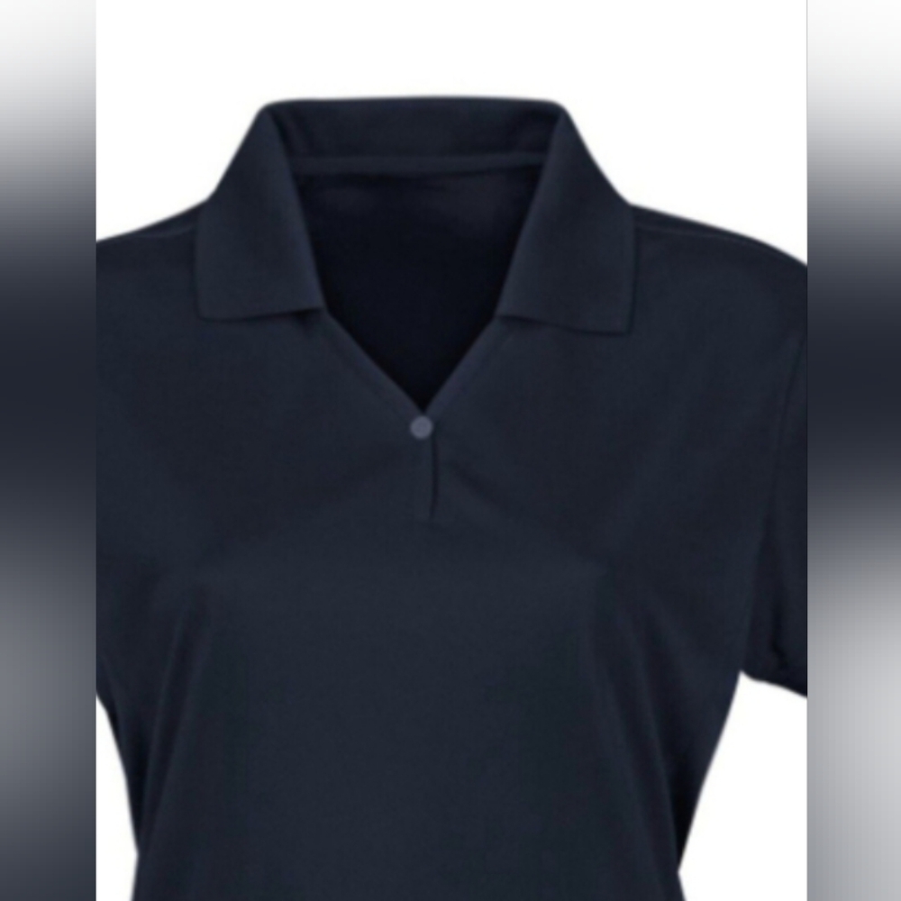 Womens XL 3XL Golf Shirt Blue Polo Tennis Plus Size Women Activewear Sports Top - Picture 5 of 8